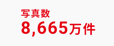 写真数 8,665万件