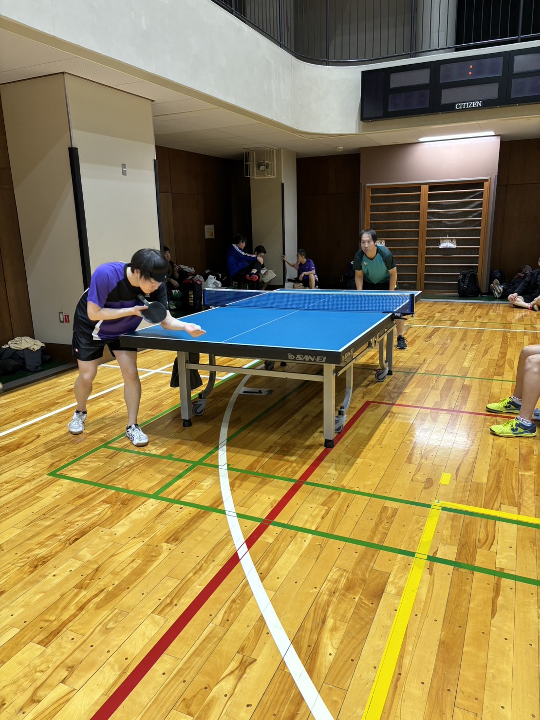 「江戸川区後期卓球リーグ戦」参加🏓