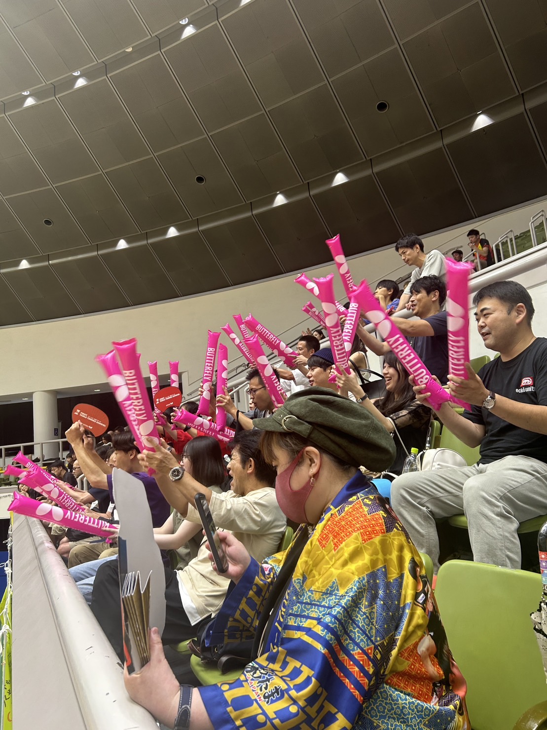 全日本実業団卓球選手権大会に応援に行きました🏓!!